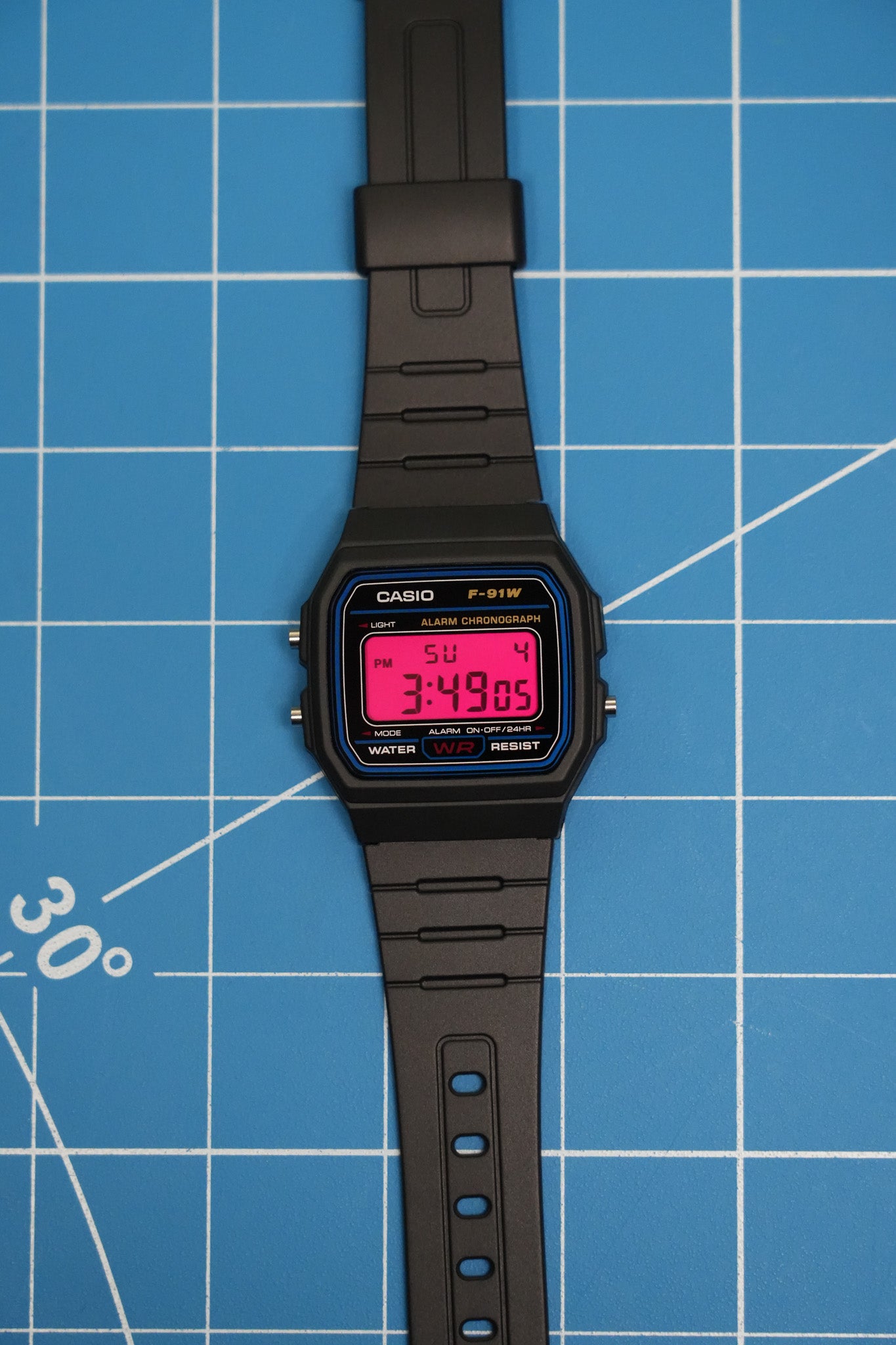 "Ultra Pink" Casio F-91W