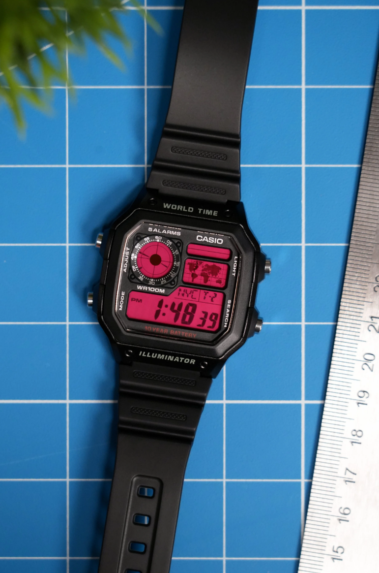 "Ultra Pink" Casio Royale