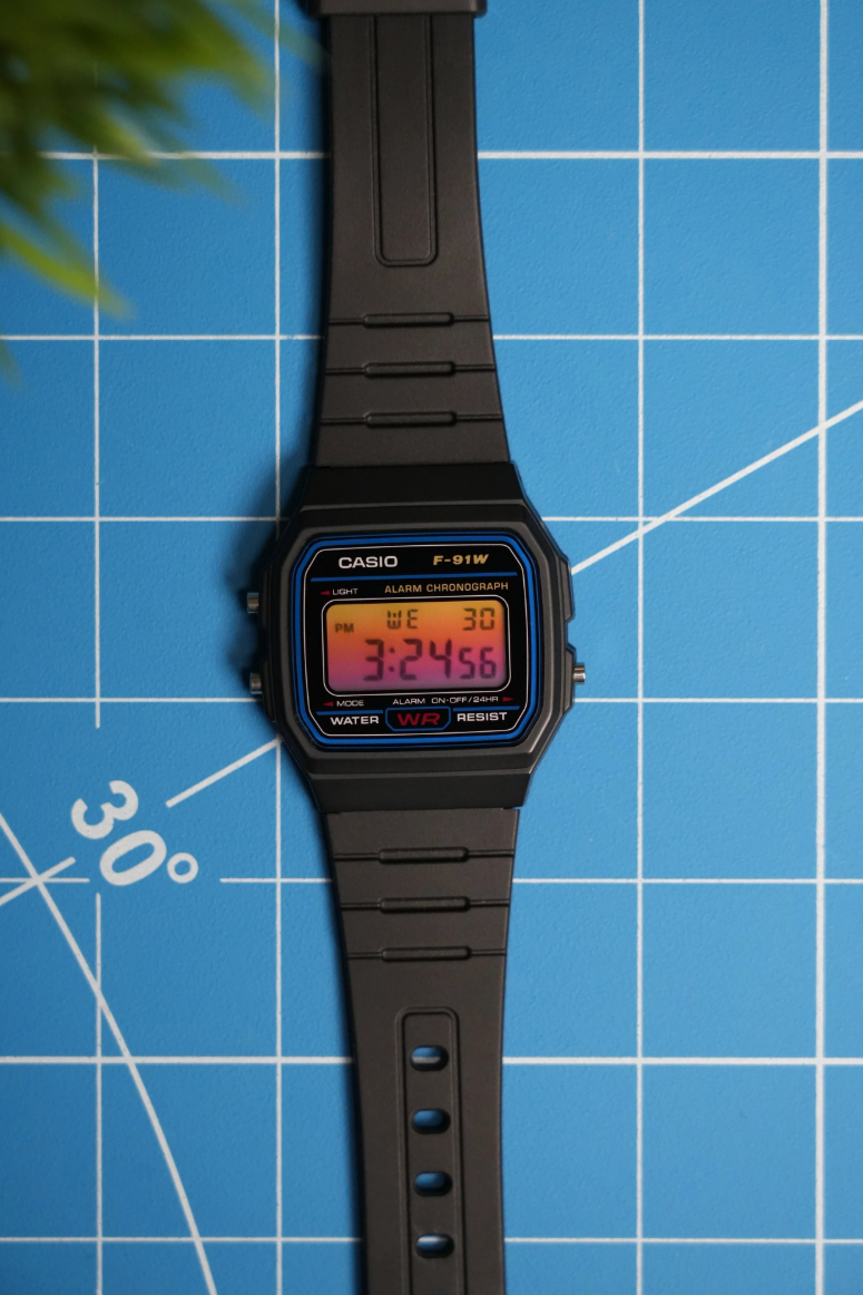 "Sunset" Casio F-91W