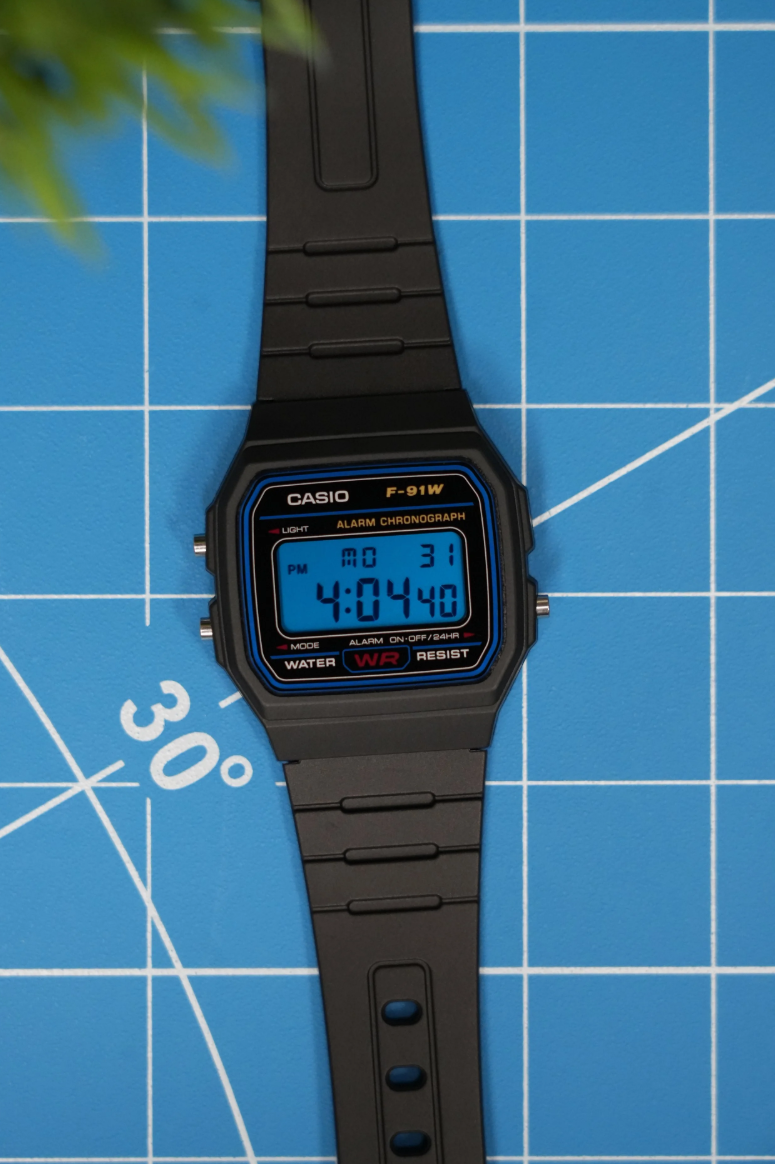 "Blue Shift" Casio F-91W