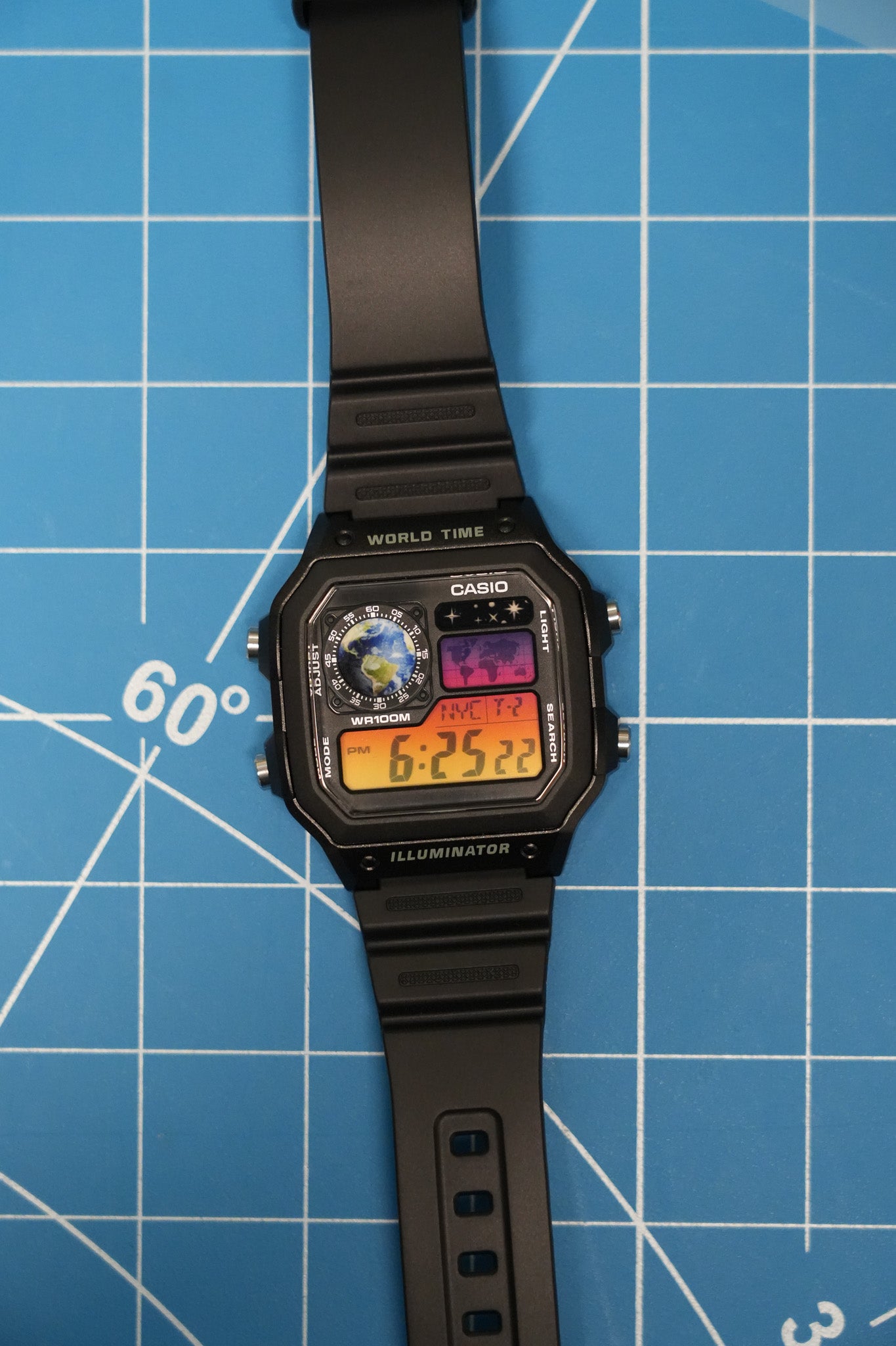 Earth Decals for Casio Royale (AE1200)
