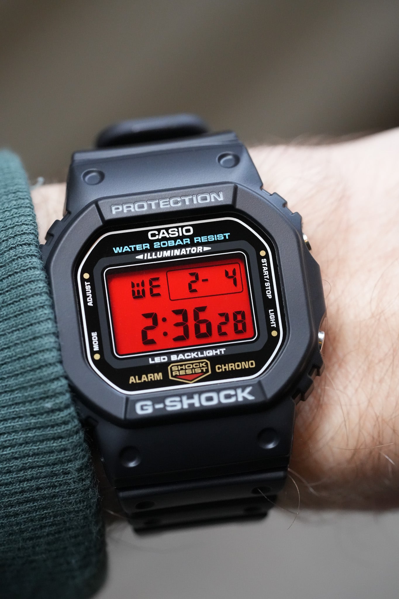"Red Shift" G-Shock