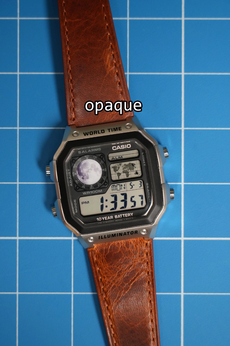 Moon Decals for Casio Royale (AE1200)