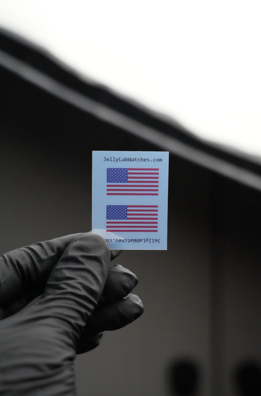 American Flag Decals for Casio Royale (AE1200)